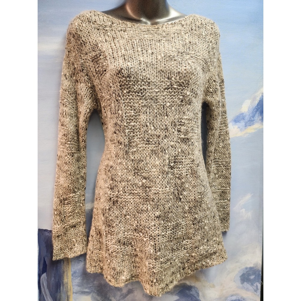 NEW! D. EXTERIOR S Mohair, Wool Blend Open Knit Pullover Sweater $525